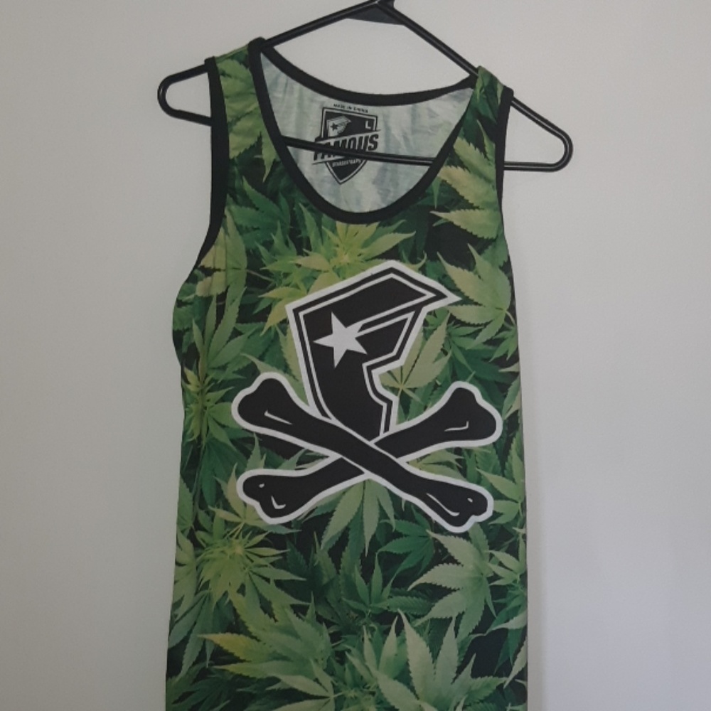 Famous stars & straps 420 shirt